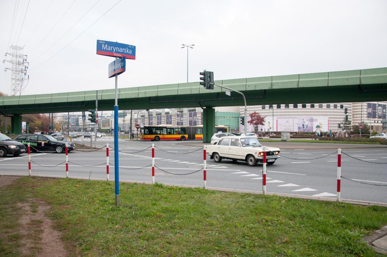 Apartament Cybernetyki Mokotow Varsavia Esterno foto
