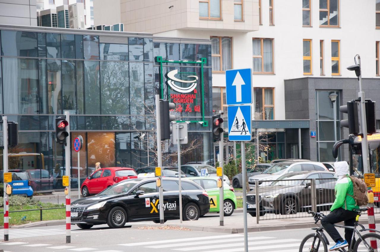 Apartament Cybernetyki Mokotow Varsavia Esterno foto