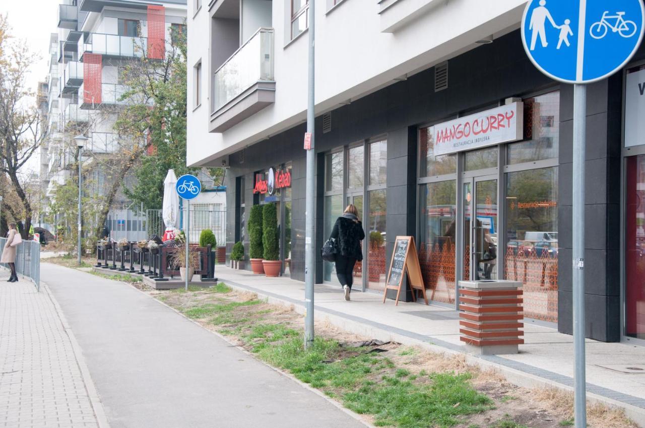 Apartament Cybernetyki Mokotow Varsavia Esterno foto