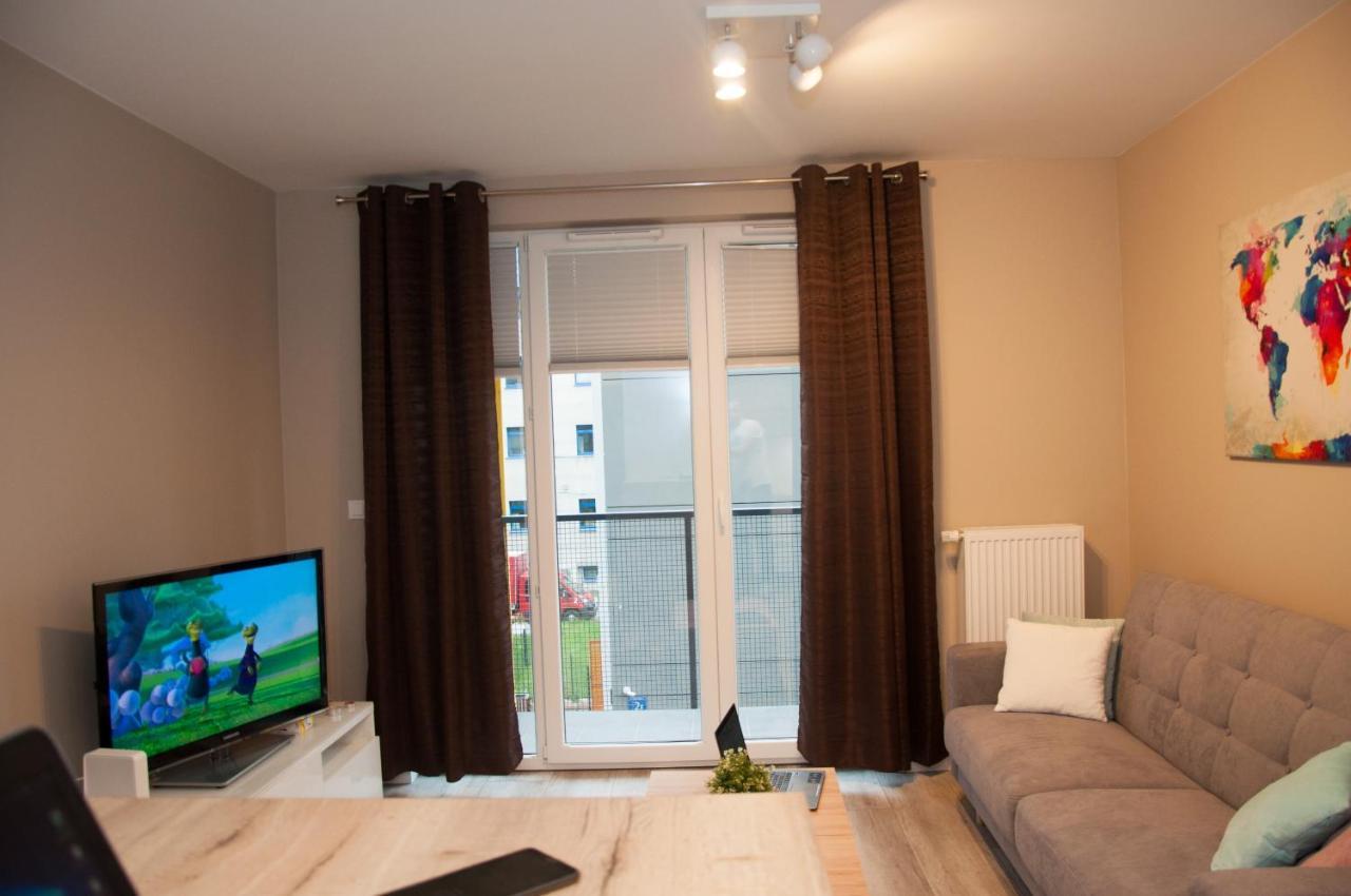 Apartament Cybernetyki Mokotow Varsavia Esterno foto