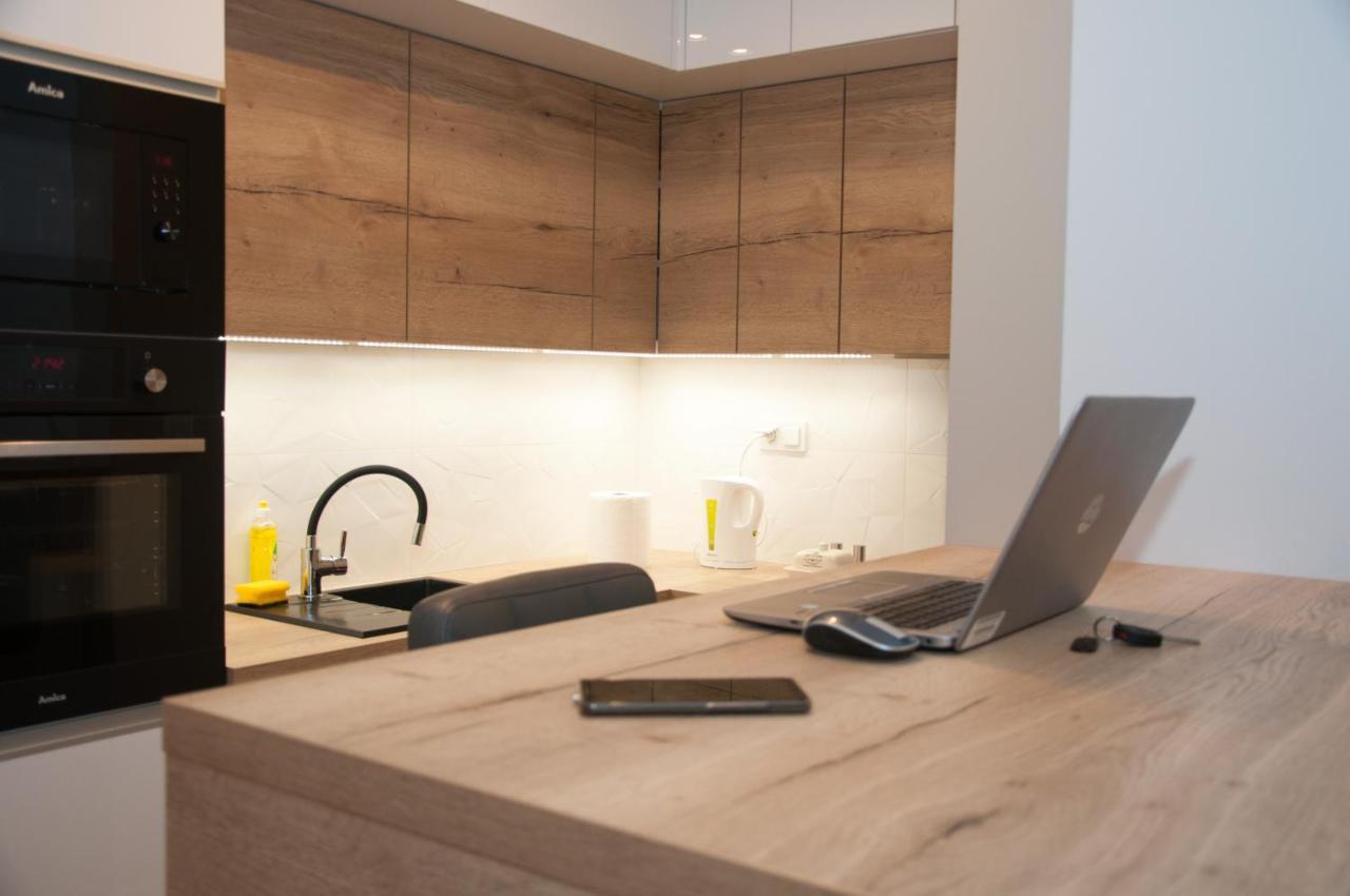 Apartament Cybernetyki Mokotow Varsavia Esterno foto
