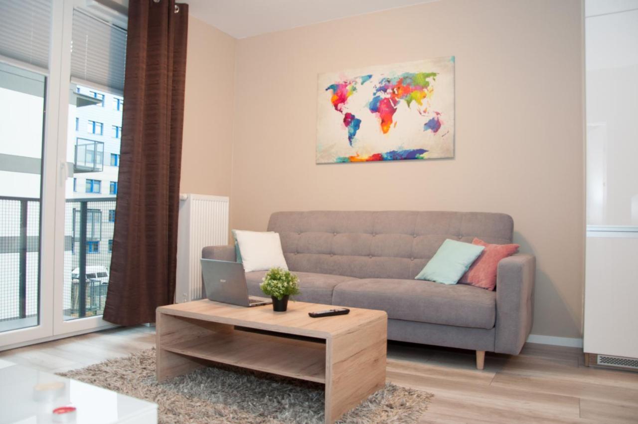 Apartament Cybernetyki Mokotow Varsavia Esterno foto